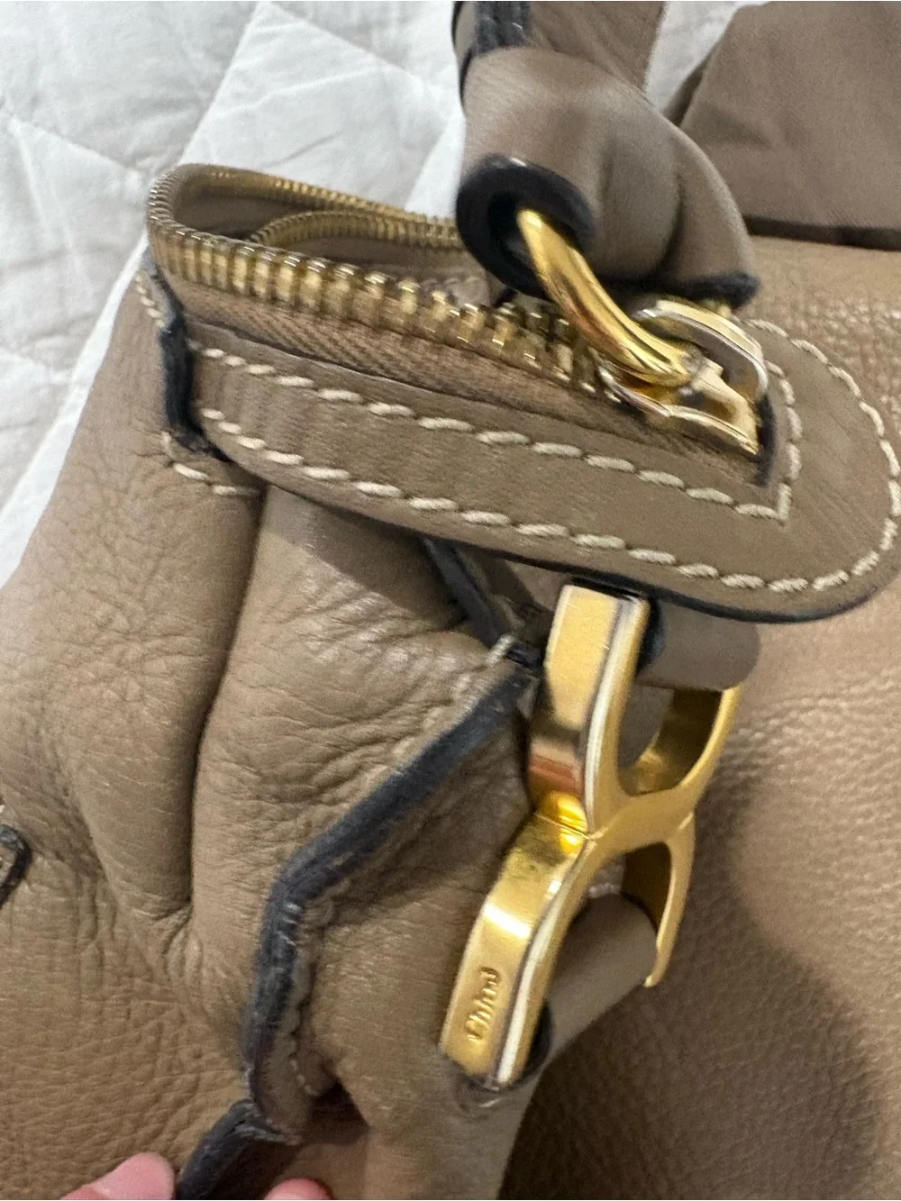 Chloe soft taupe